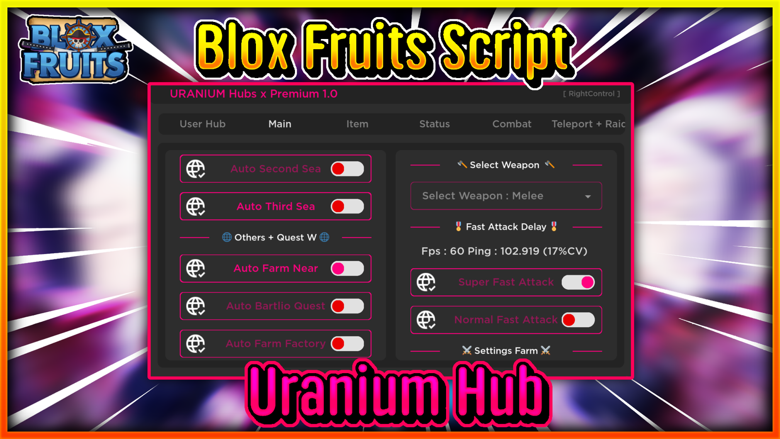 BLOX FRUITS (BEST) – ScriptPastebin
