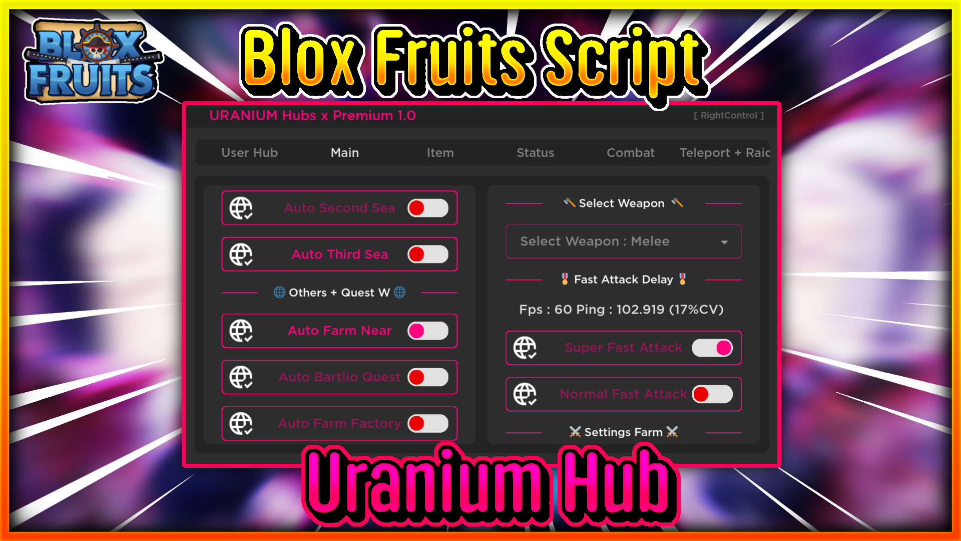 BLOX FRUITS Script Pastebin 2022 UPDATE AUTO FARM, FRUIT MASTERY, FAST  ATTACK