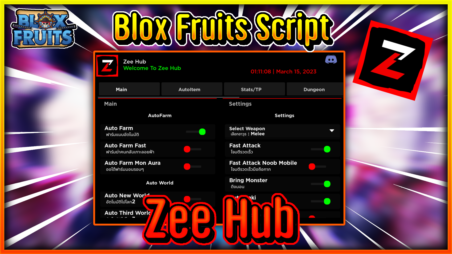 Blox Fruits Script: Auto Raid, Mastery Farm and More (2023